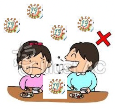 コロナ禍の会話